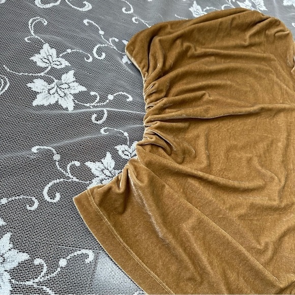 Atlein One Shoulder Velvet Top - Picture 5 of 14